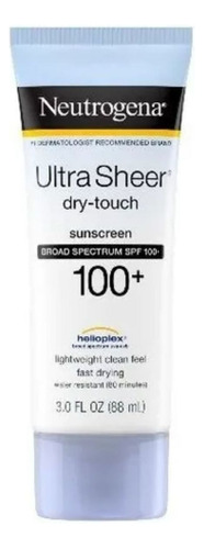 Protetor Solar Neutrogena Ultra Sheer Dry Touch 100+