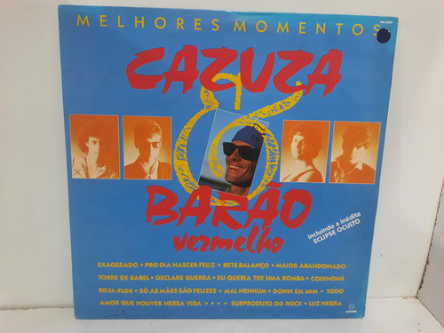 Lp Cazuza & Barão Vermelho  Melhores Momentos