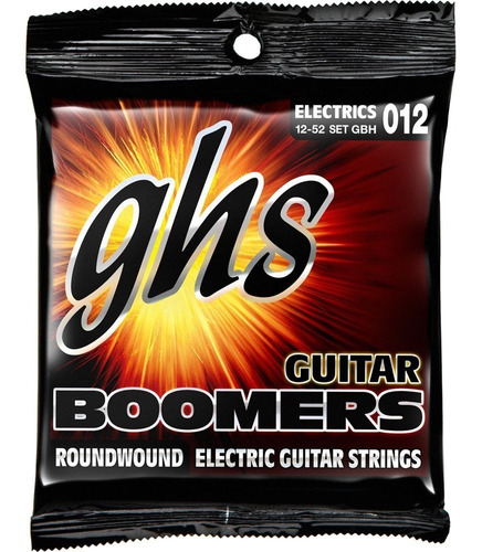 Encordado Ghs P Guitarra Electrica 012 Boomers Heavy Gbh
