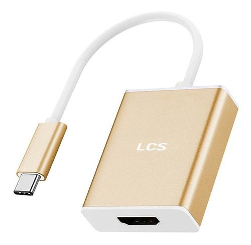 Cable Adaptador Conversor Usb-c A Hdmi Lcs Premium Full Hd
