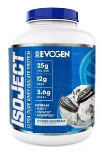 Proteina Aislada Evogen Isoject Ultra Pure Whey 4 Libras