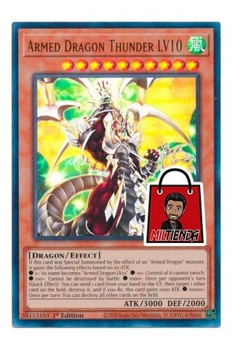 Armed Dragon Thunder Lv10 - Miltienda - Yugioh