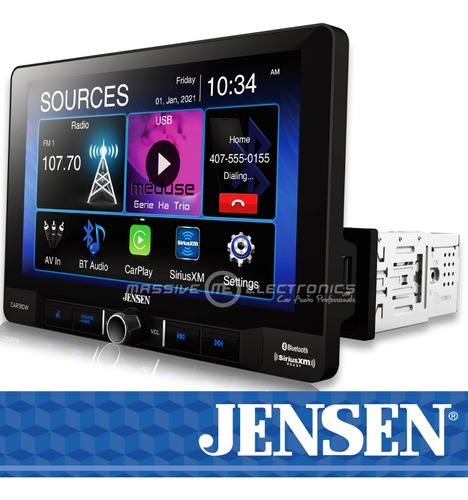 Autoestereo Pantalla 9 PLG Jensen Car910w Carplay Wifi