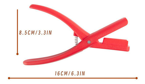 Tf Herramienta Eficaz Para Mariscos, Protección De Uñas Rojo