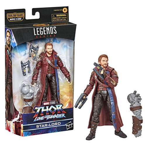 Figura De Acción Marvel Thor Love And Thunder Star-lord 4