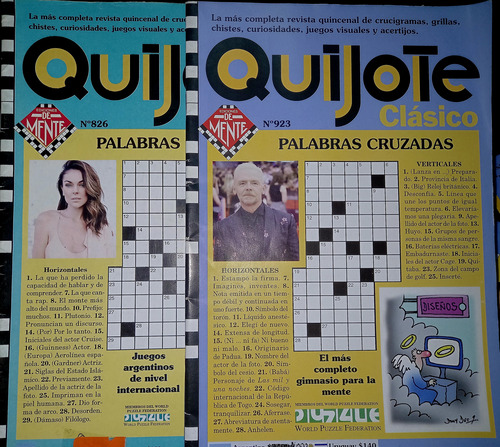 Quijote Clasicox4 Palabras Cruzadas+1 Cruzadex 50 Pg+2 Cruci