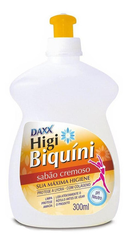 Daxx Higi Biquíni Sabão Cremoso 300ml