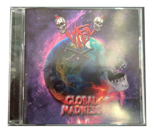 Vaffen (méxico) Global Madness Cd Nuevo Sade Records 2016