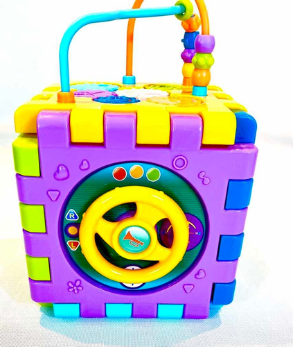 Juguete De Encastre Cubo Armable Didáctico Con Piano Musical