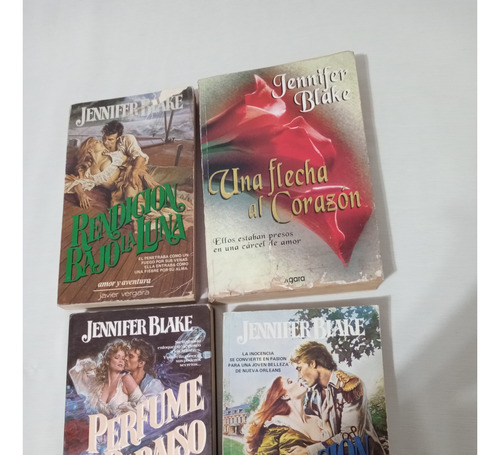 4 Novelas Romanticas Jennifer Blake Perfume De Paraiso Seduc