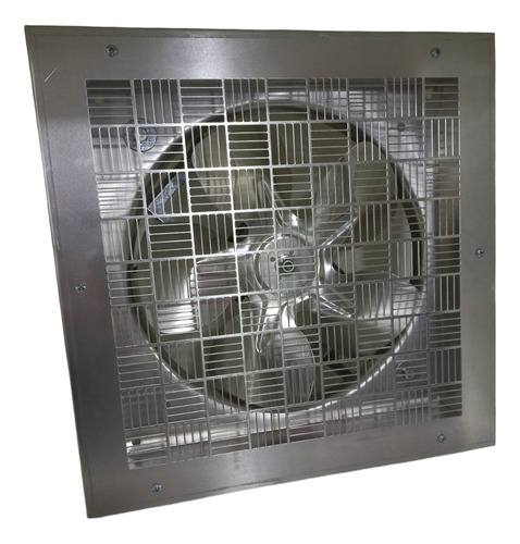 Extractor De Aire Metal Industrial Con Rejilla 10