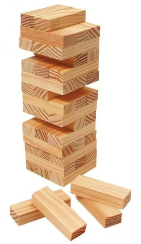 Tenga Yenga De Madera Motricidad Fina Coordinación