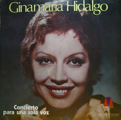 Lp Ginamaria Hidalgo (concierto Para Una Sola Voz)