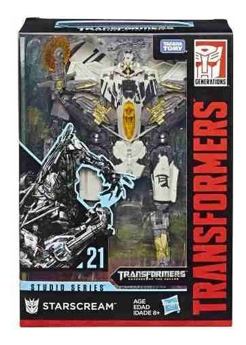 Figura de acción  Starscream Voyager Class E1608 de Hasbro Studio Series