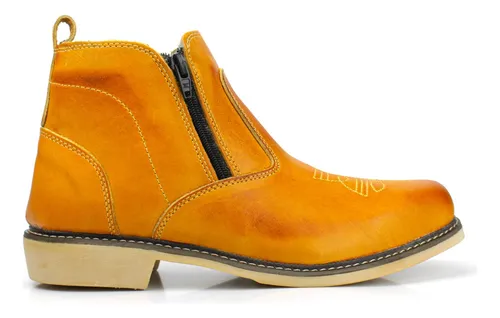 Bota Botina De Z per Country Mateira Cavalgada Sola Latex