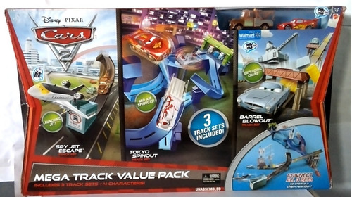 Mattel Cars 2 Mega Track Value Pack