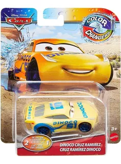 Cars Disney Pixar Color Changers Jugueteria El Pehuen Color Dinoco Cruz Ramirez