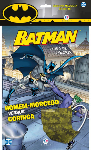 Batman - kit com máscara, de Cultural, Ciranda. Série Livro com máscara Ciranda Cultural Editora E Distribuidora Ltda. em português, 2020