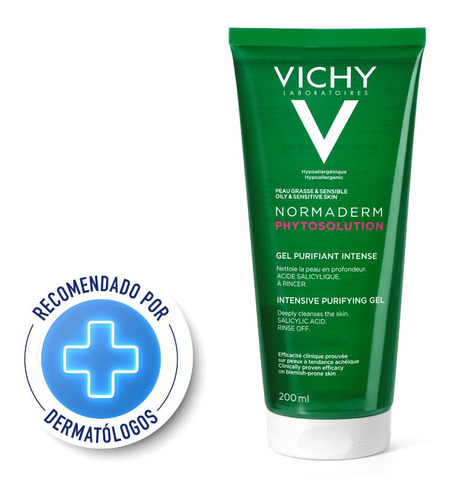 Vichy Normaderm Phytosolution Gel Purificante Intensivo 200 