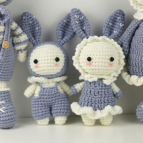 Kit De Ganchillo Conejo Crochet Craft Set Juguete De Tejer A