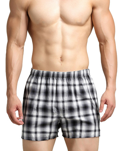 Hombre Calzoncillos Tejido Algodón Cómodos Transpirable