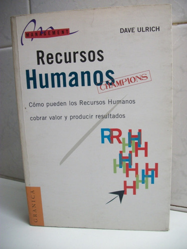 Recursos Humanos Champions Dave Ulrich Subrayados        C47