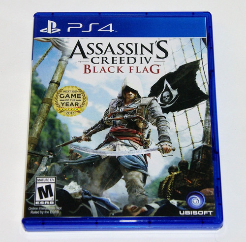 Assassins Creed Iv 4 Black Flag Juego Ps4 Nuevo Y Sellado