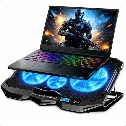 Suporte Prime Gamer para Notebook The Visionaries Base com 4