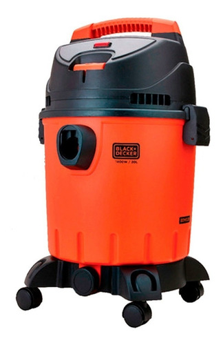 Aspiradora De tacho Black+Decker BDWD20 20L  naranja y negra 220V