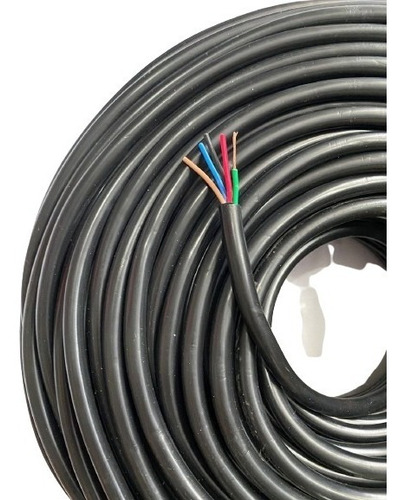 Cable Tipo Taller 5 X 1,5 Mm X 100mts Normalizado P/aire Ac