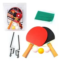 Comprar Set Ping Pong Blister Paletas Con Grip Pelotas Red Soportes