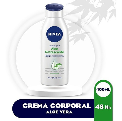 Crema Corporal Nivea Aloe Refrescante 400 Ml