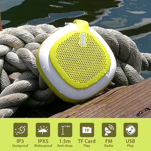 Imagen 5 de 7 de Corneta Yoobao Mini-speaker Bluetooth Q3 5w