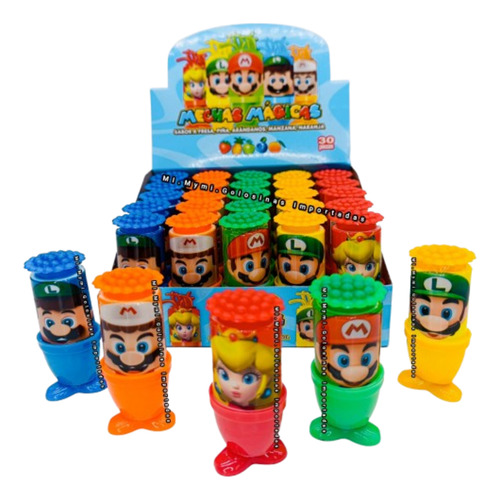 Jalea Golosina Mario Bros Mechas X 30u Importadas,cumpleaños