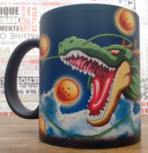 Caneca Mágica Kid Goku - Nuvem Voadora - Dbz - Dragon Ball