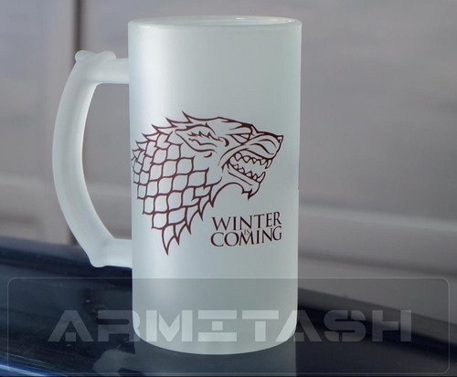 Tarro Game Of Thrones Con Tu Nombre 16oz