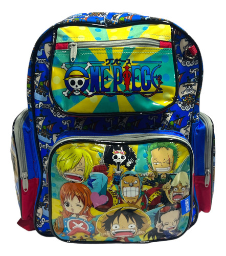 Mochila One Piece Comic Escolares Escolar 