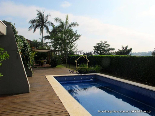 Imagem 1 de 28 de Casa Com 5 Dormitórios À Venda, 442 M² Por R$ 2.690.000,00 - Vila De São Fernando - Cotia/sp - Ca1457
