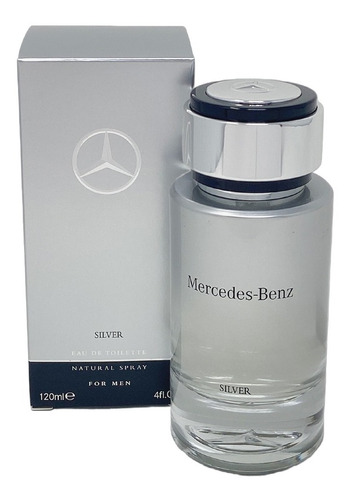 Mercedes Benz Silver Eau De Toilette 120 Ml Para Hombre