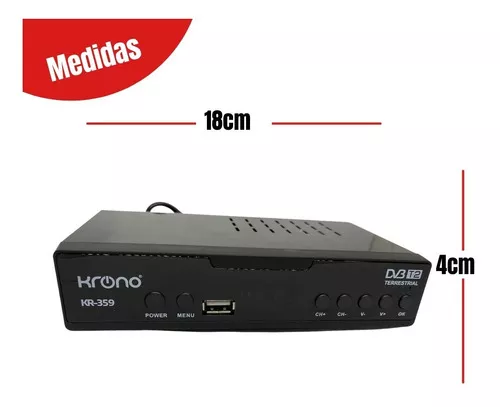 TDT Receptor TV digital hd krono control hdmi – Tienda miobsequio