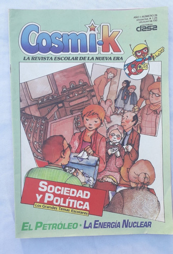 Revista Antigua ** Cosmi - K ** N° 26 Educacion Clasa