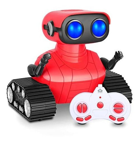 Robot De Juguete, Robot De Control Remoto Con Música Y Ojos