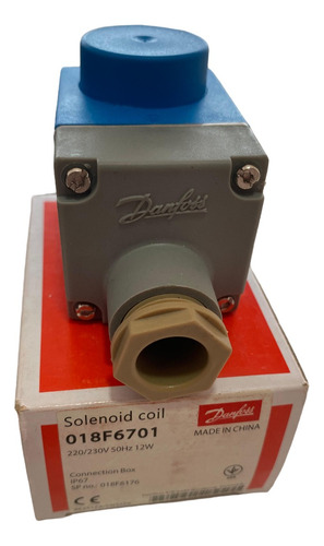 Bobina Para Valvula Solenoide 018f6701 Danfoss Be230as