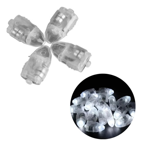 Luz Blanca Para Globos Led X50 Luces Led Decoracion Cotillon