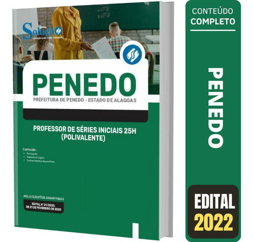 Apostila Concurso Penedo Al - Professor De Séries Iniciais