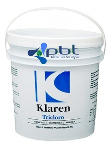 Cloro para albercas Karen Tricloro 3 pastilla