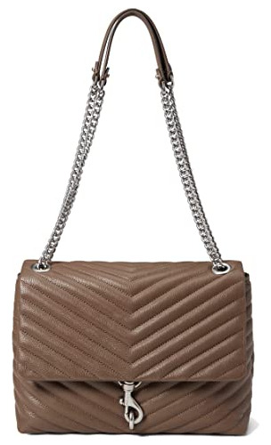 Rebecca Minkoff Mujeres Bolso De Hombros Edie Flap, 5s32e