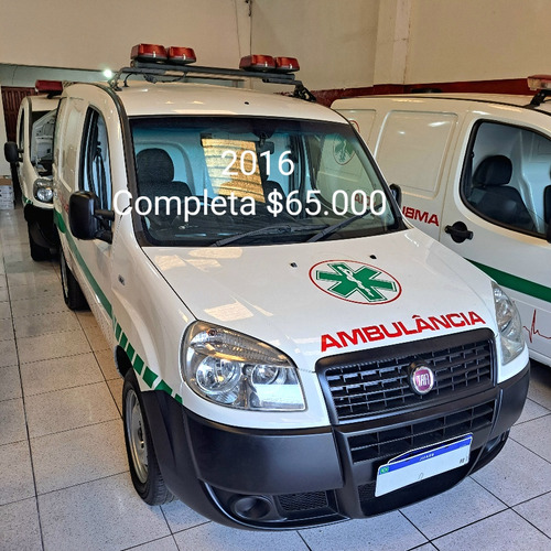 Doblo Ambulancia 2016 Completa 1.4 Flex Documentada