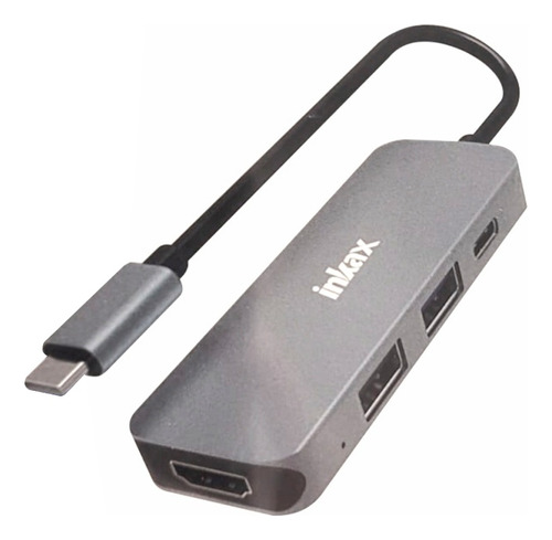 Dock Station Inkax 4-in-1 Con Puertos Hdmi Usb Usb-c Nnet