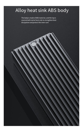 A Estuche Ssd Nvme Orico M.2 Usb3.1 Gen2 C 10 Gbps Ssd